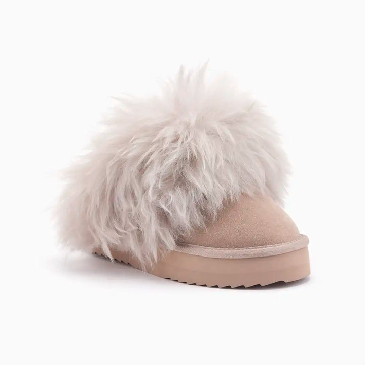 Wagga suède plateau taupe thumbnail 1