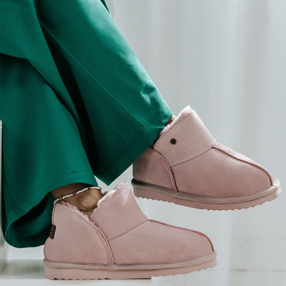 Willow Dames Suède Mauve 1