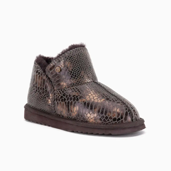 Willow Dames Suède Print Snake Choco thumbnail 2