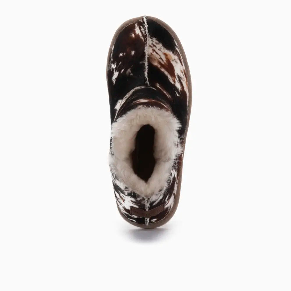 Willow Dames Print Hairy Cow Black 3