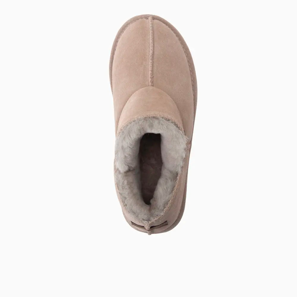 Willow Dames Suède Plateau Taupe 2