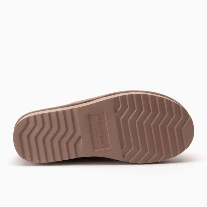Willow Dames Suède Plateau Taupe thumbnail 3