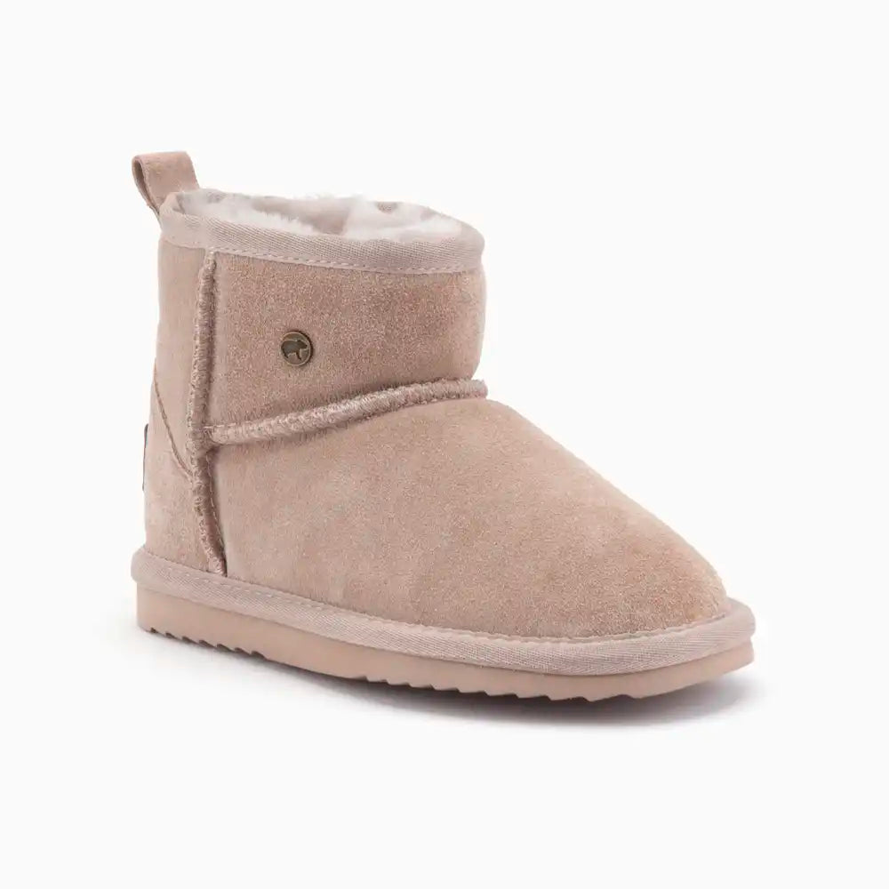 Wallaby kinderen suède taupe 2