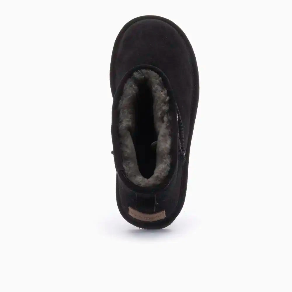Wallaby kinderen suède black 1