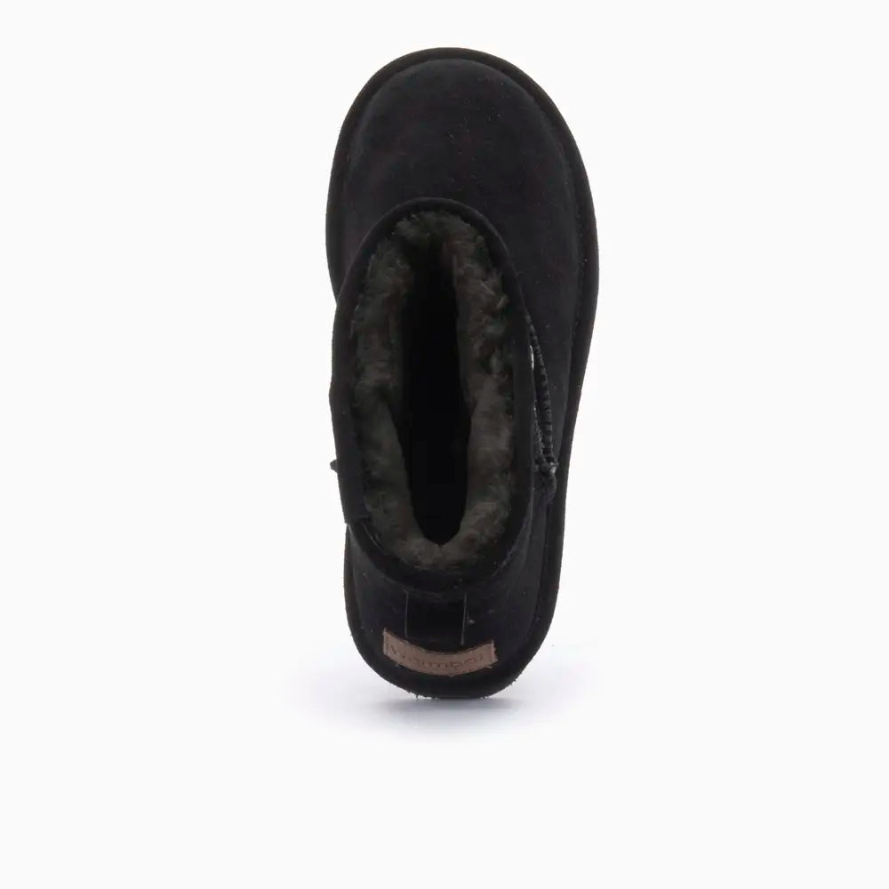 Wallaby Kids Suède Boot Black 1