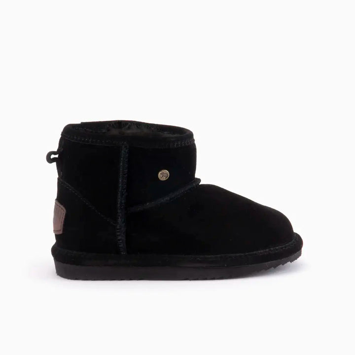 Wallaby Kids Suède Boot Black thumbnail