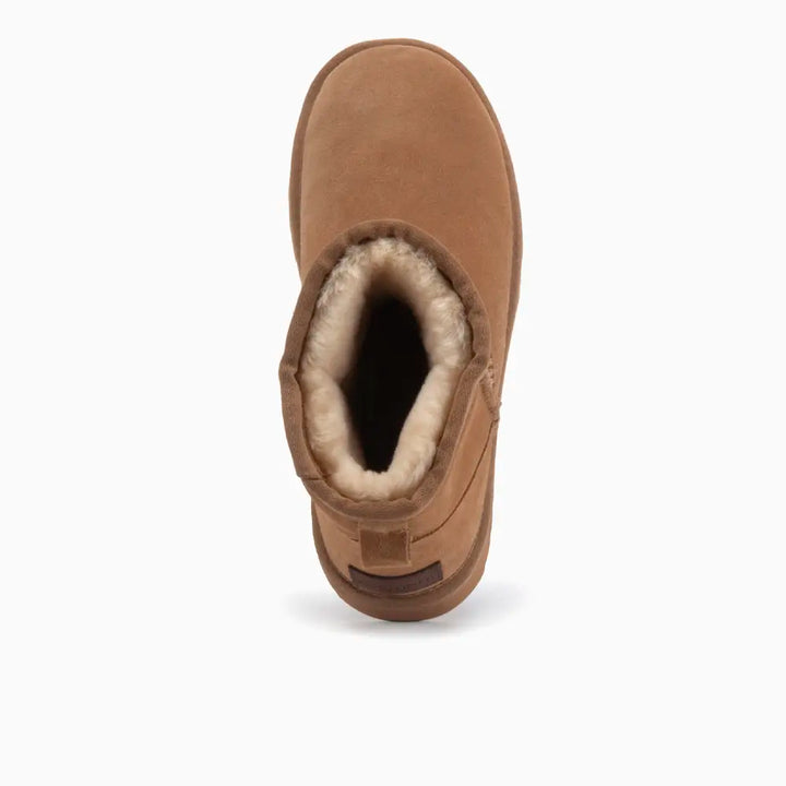 Wallaby Dames Suède Boot Beige thumbnail 2