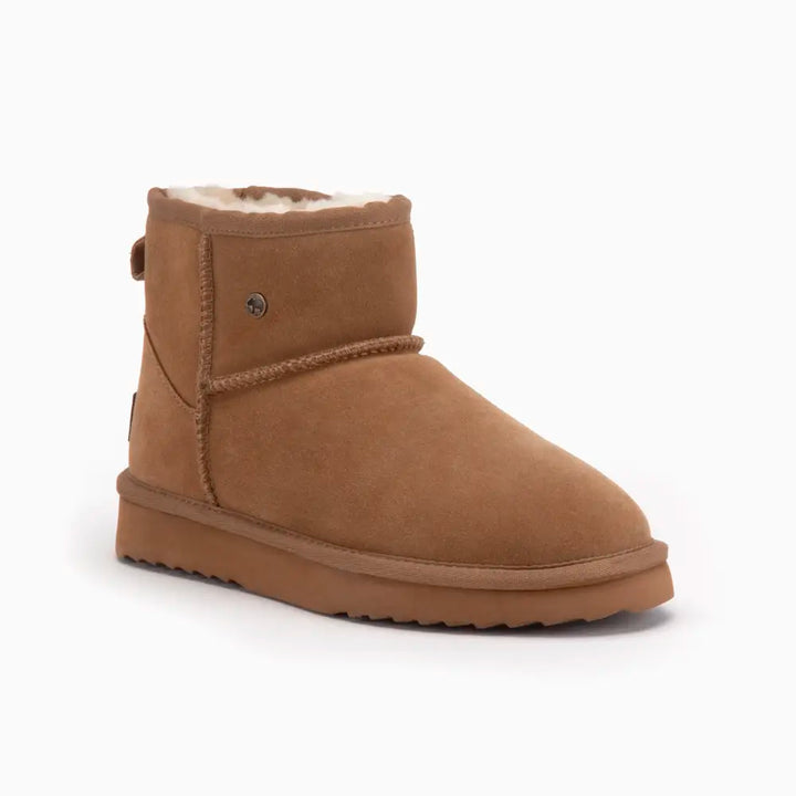 Wallaby Dames Suède Boot Beige thumbnail 1