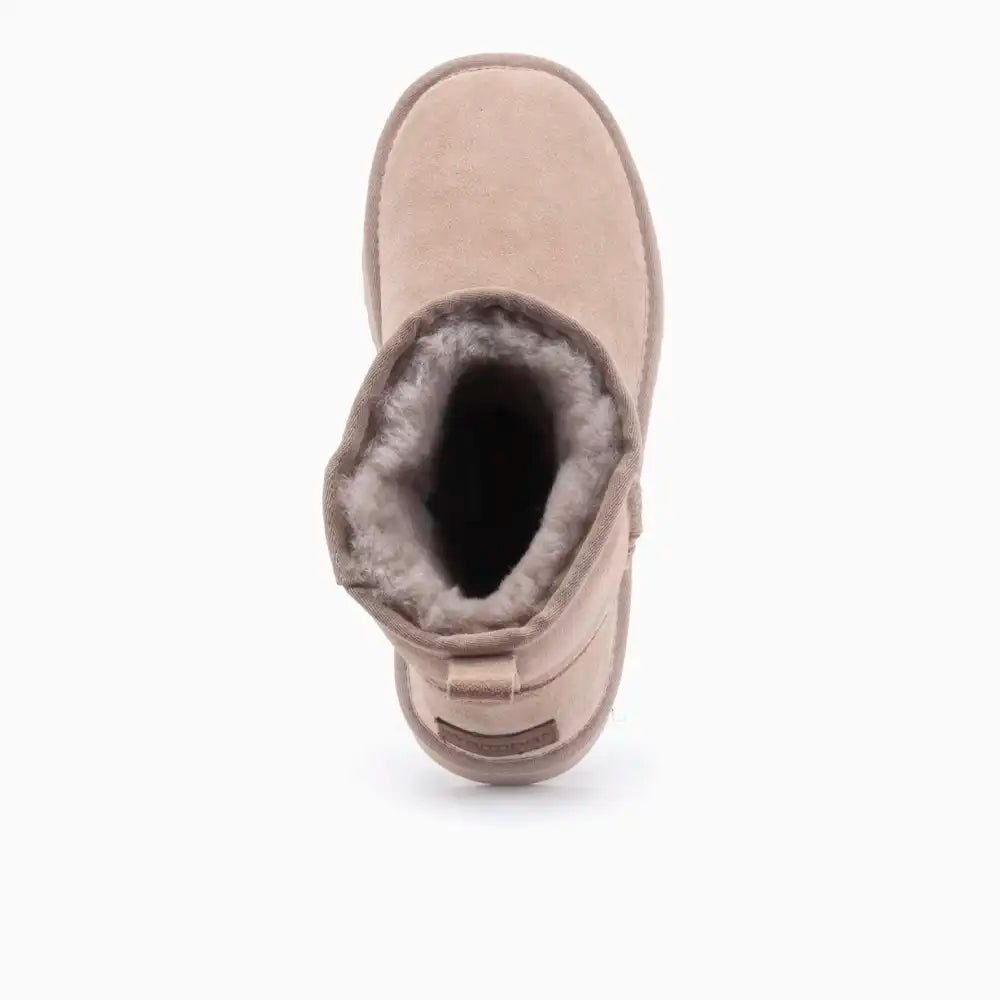 Wallaby suède taupe 1
