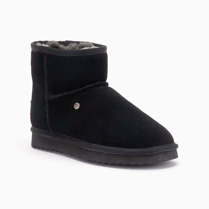 Wallaby dames suède black grey thumbnail 1