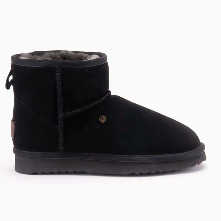 Wallaby dames suède black grey thumbnail