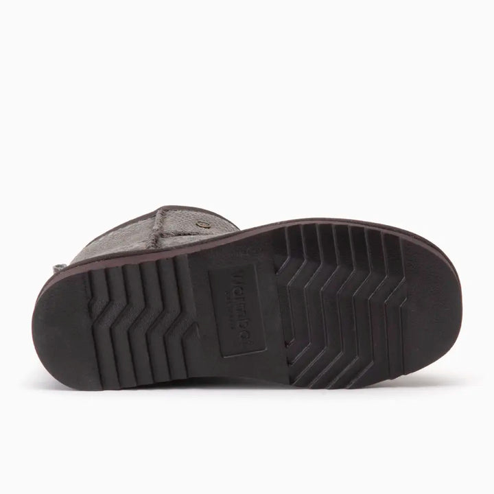 Wallaby Dames Suède Boot Print Snake Choco thumbnail 3