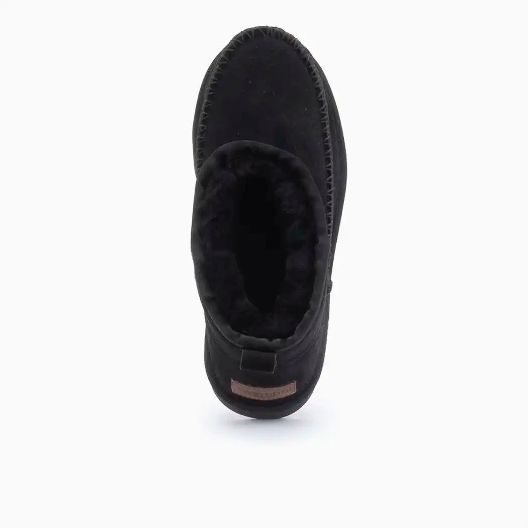 Wallaby Dames Suède Stitch Black 14