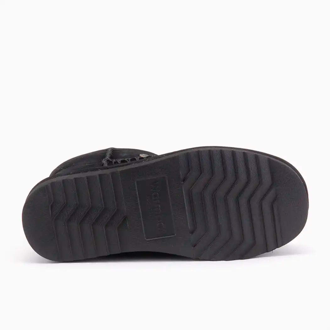 Wallaby Dames Suède Stitch Black 15