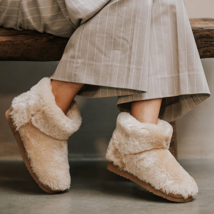 Wallaby Dames Boot Wool Camel thumbnail 1