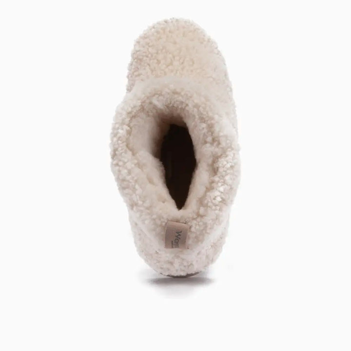 Wallaby Dames Boot Curly Wool Ecru thumbnail 2