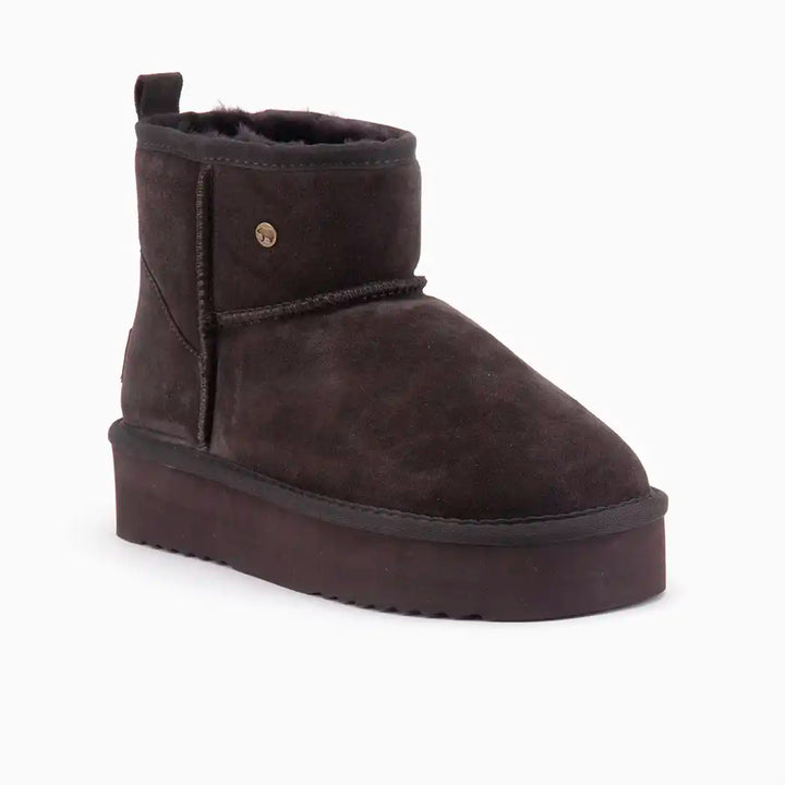 Wallaby suède plateau choco thumbnail 1