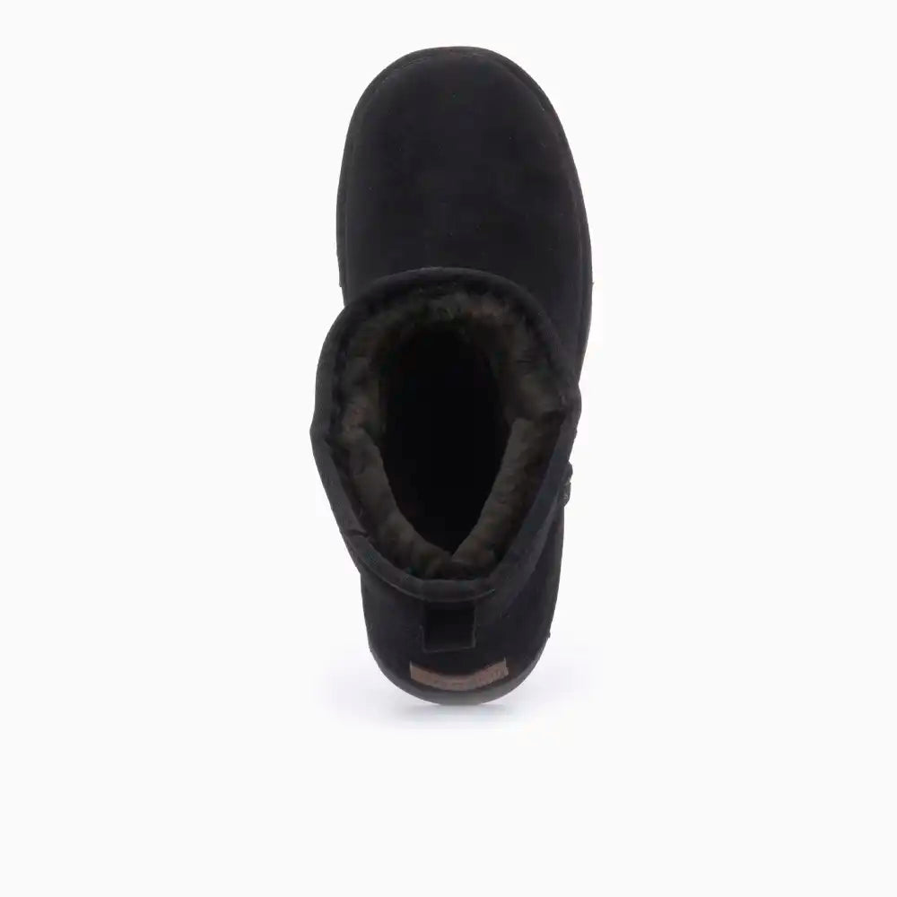 Wallaby heren suède black 1