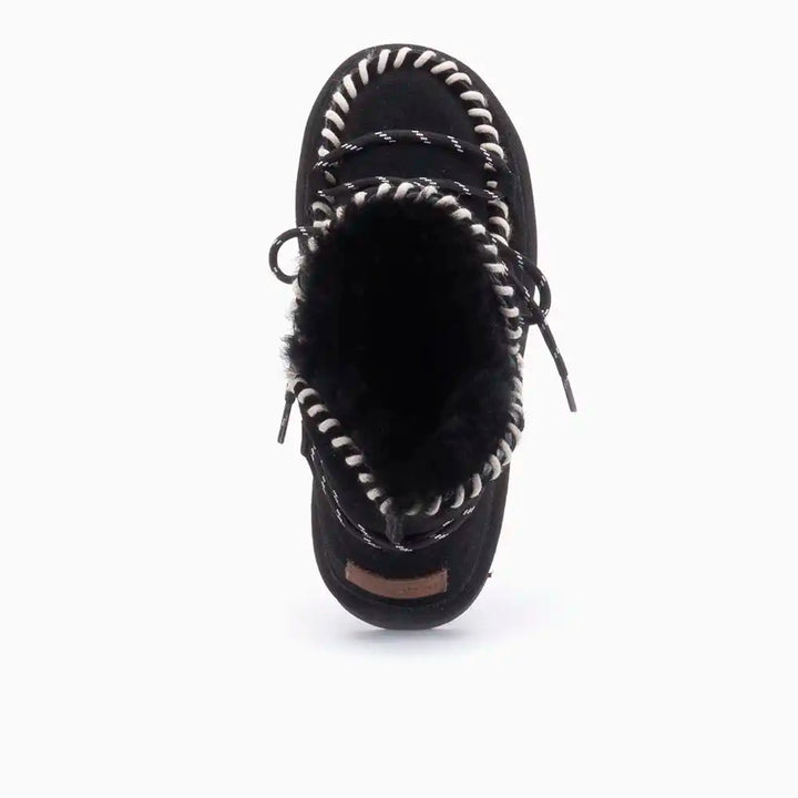 Waturra Dames Suède Lace Boot Black thumbnail 10