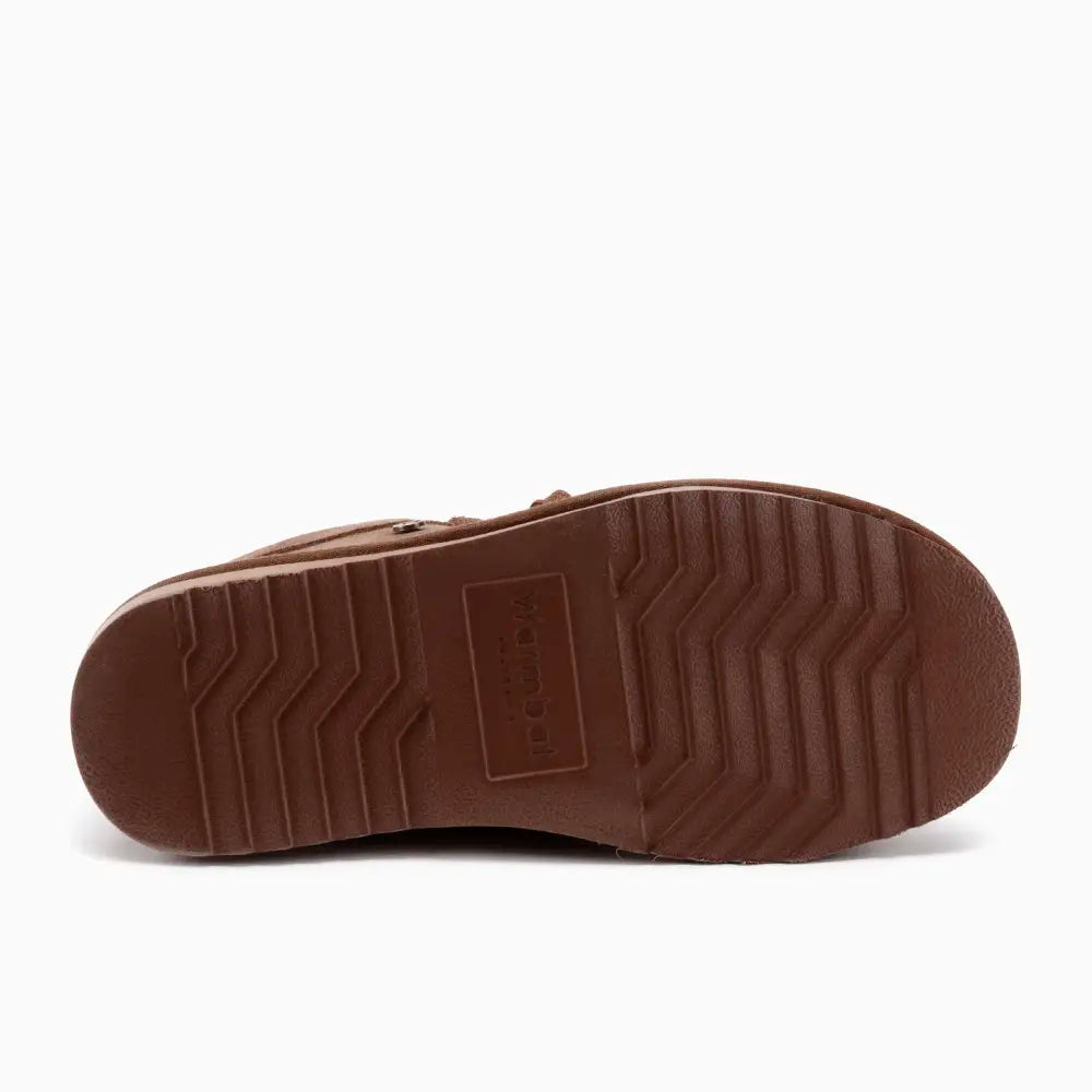 Yeppoon Dames Suède Boot Beads Cognac 3