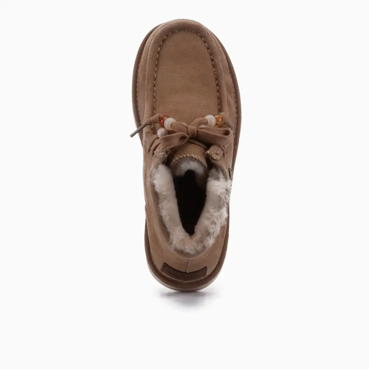 Yeppoon Dames Suède Boot Beads Sand thumbnail 2