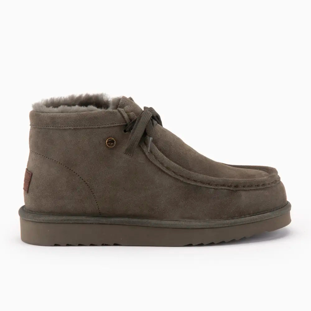 Yeppoon Heren Suède Boot Olive