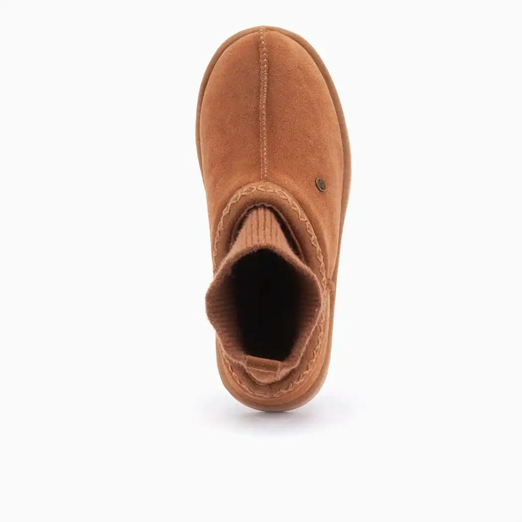 Zanthus suède cuff cognac 2