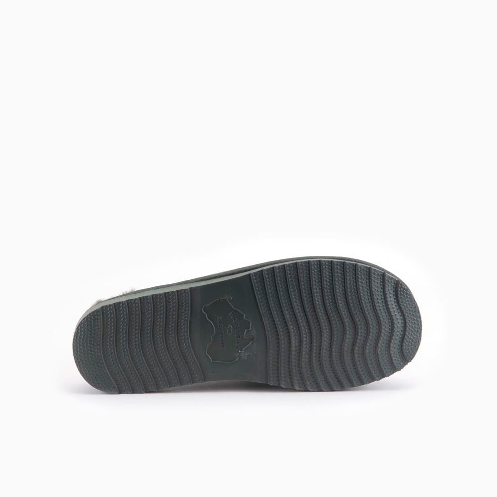 Classic kinderen suède duck green 2