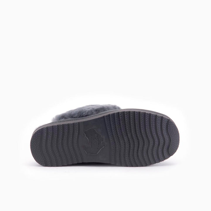 Flurry kinderen suède dark grey thumbnail 2
