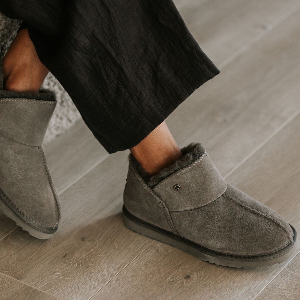 Willow Dames Suède Olive 1