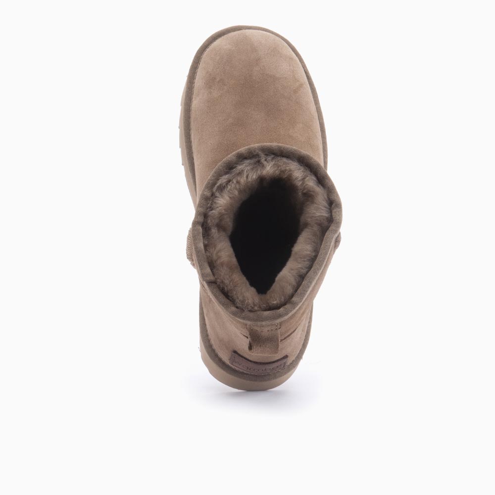 Wallaby Dames Suède Boot Mud 2