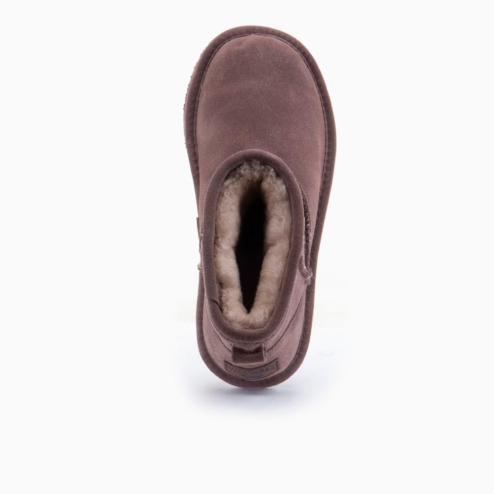 Wallaby kinderen suède liver 1