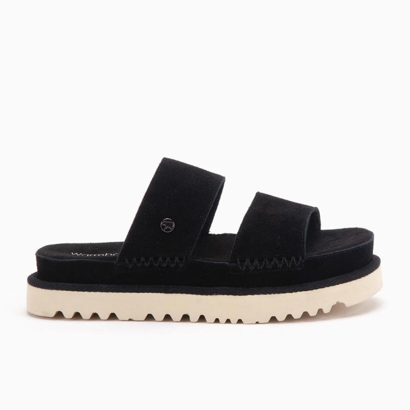 Warmbat Weerona dames suède black