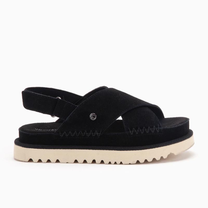 Warmbat Namoi dames suède black