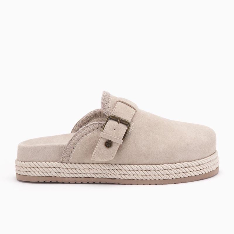 Warmbat Warrego dames suède blush