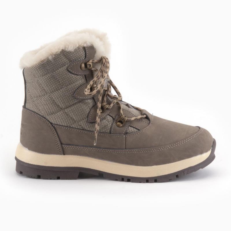 Warmbat Abbott dames leather outdoor boot moss