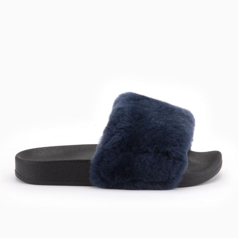 Warmbat Barlee dames fur dark navy