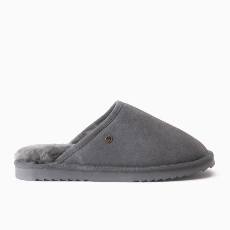 Warmbat Classic Unisex Suede Charcoal