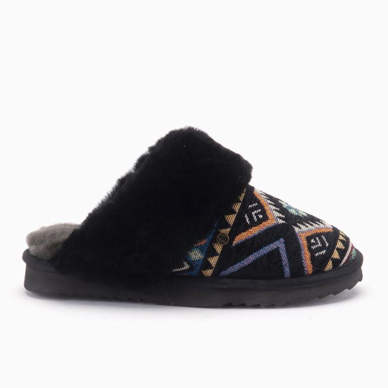 Warmbat Collie dames print woven black