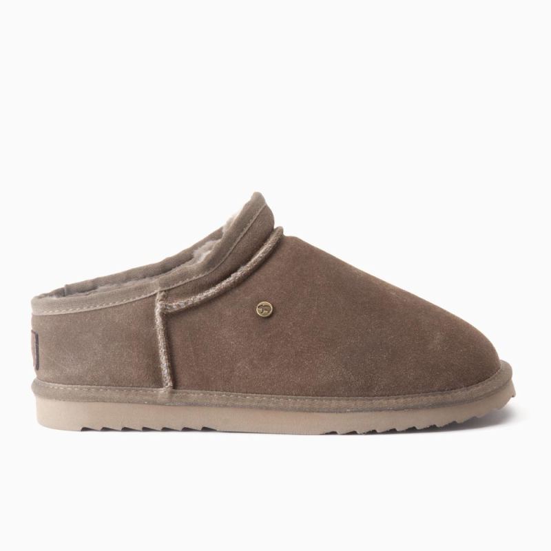 Warmbat Conner heren suede mud