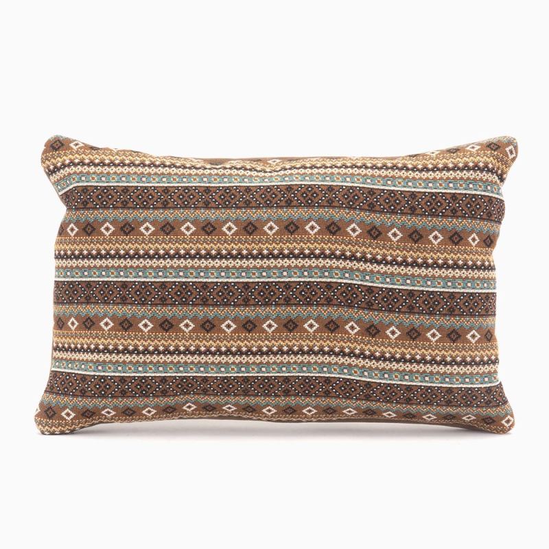 Warmbat Cushion woven print Mud