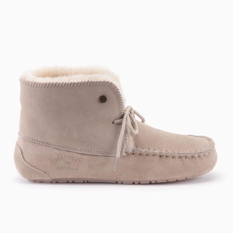 Warmbat Elm dames suède blush
