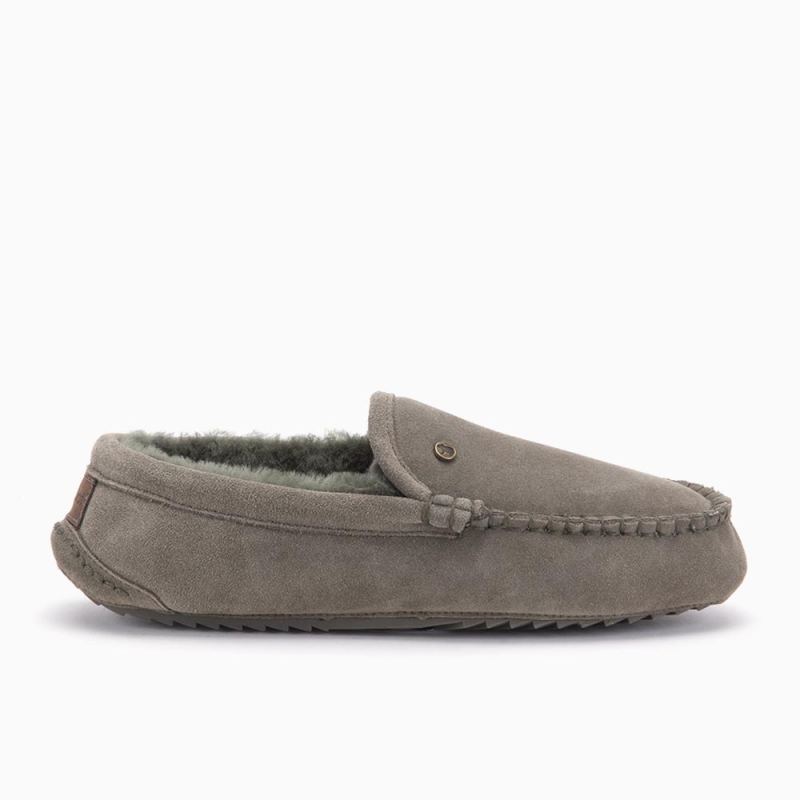 Warmbat Earlwood heren suède olive