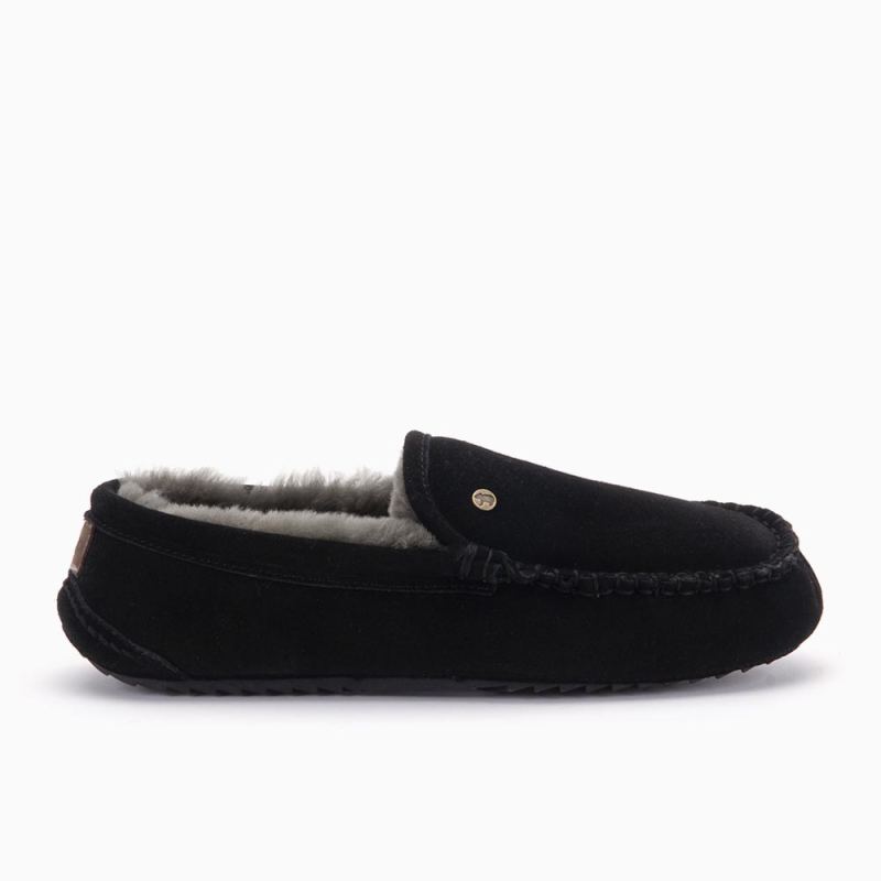 Warmbat Earlwood heren suède black