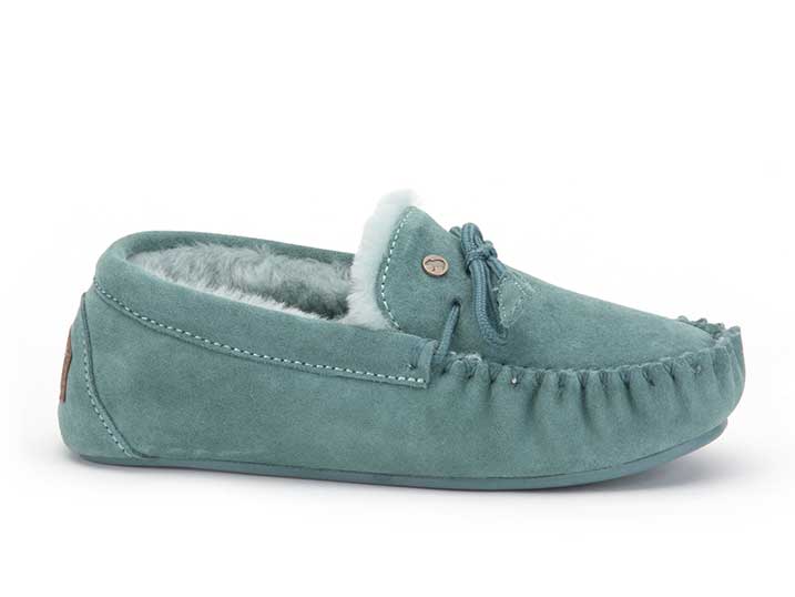 Warmbat Fjorda Women Suède Turquoise