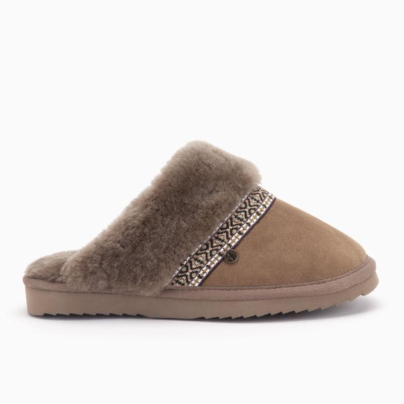 Warmbat Flurry dames suéde tape mud