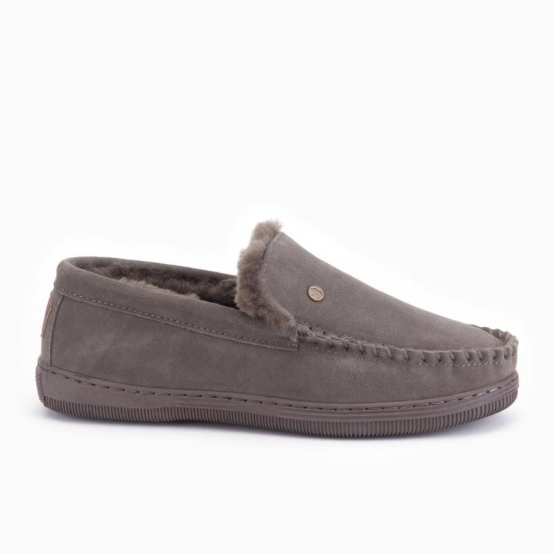 Warmbat heren mocassin pantoffels Warmbat