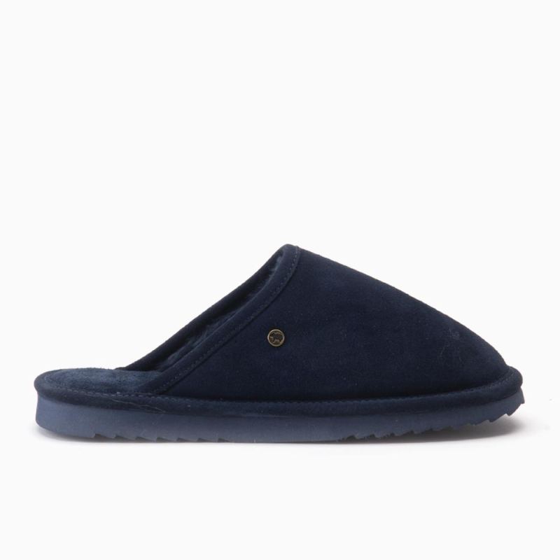 Warmbat Gibson unisex suède dark navy