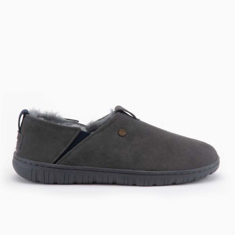 Warmbat Hobart Men Suède Dark Grey