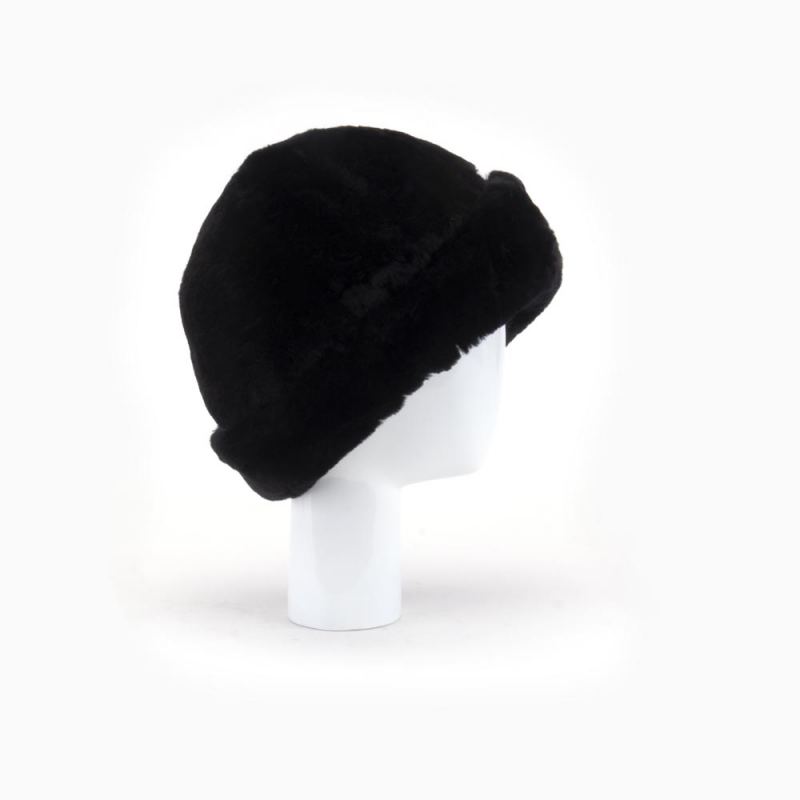 Warmbat Jaylene hat sheepskin/fleece black